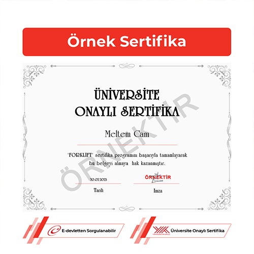 Forklift Operatörü Kursu