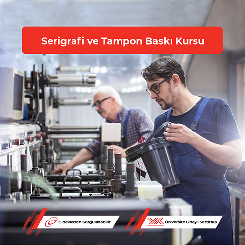 Serigrafi ve Tampon Baskı Kursu